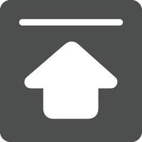 Upload icon symbol image vector