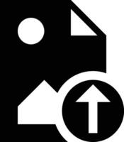 Upload icon symbol image vector