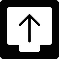 Upload icon symbol image vector