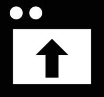 Upload icon symbol image vector