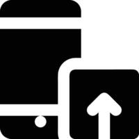 Upload icon symbol image vector