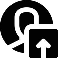 Upload icon symbol image vector