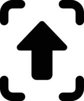 Upload icon symbol image vector