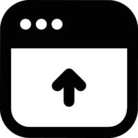 Upload icon symbol image vector