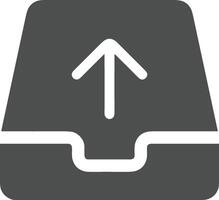 Upload icon symbol image vector