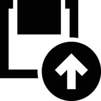 Upload icon symbol image vector
