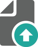 Upload icon symbol image vector