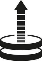 Upload icon symbol image vector