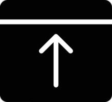 Upload icon symbol image vector
