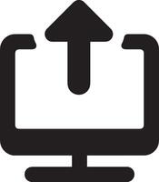Upload icon symbol image vector