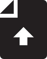 Upload icon symbol image vector