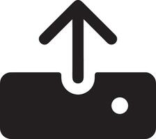 Upload icon symbol image vector