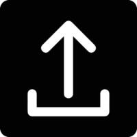 Upload icon symbol image vector