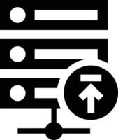 Upload icon symbol image vector