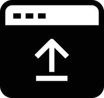Upload icon symbol image vector