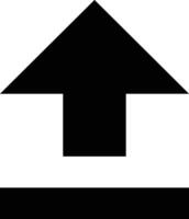 Upload icon symbol image vector