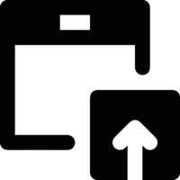 Upload icon symbol image vector