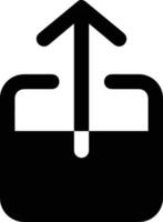 Upload icon symbol image vector