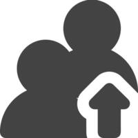 Upload icon symbol image vector