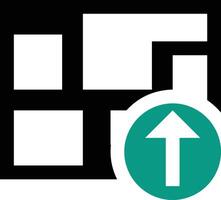Upload icon symbol image vector