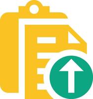 Upload icon symbol image vector