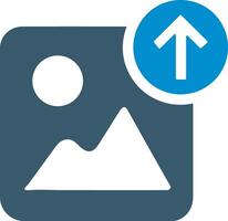 Upload icon symbol image vector