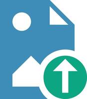 Upload icon symbol image vector