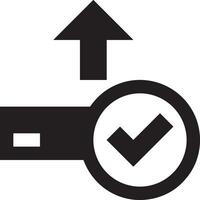 Upload icon symbol image vector