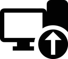 Upload icon symbol image vector
