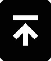 Upload icon symbol image vector