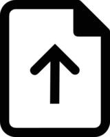 Upload icon symbol image vector