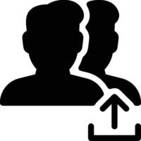 Upload icon symbol image vector