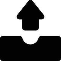 Upload icon symbol image vector