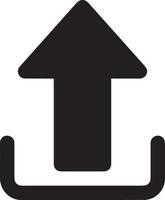 Upload icon symbol image vector