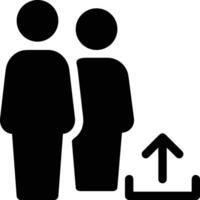 Upload icon symbol image vector