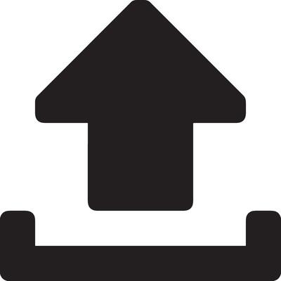 Upload icon symbol image