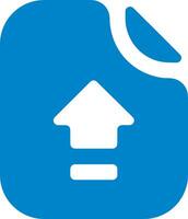Upload icon symbol image vector
