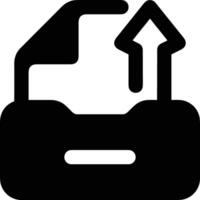 Upload icon symbol image vector