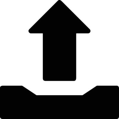 Upload icon symbol image