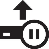 Upload icon symbol image vector