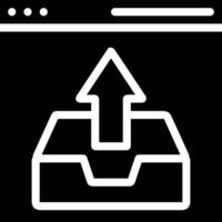 Upload icon symbol image vector