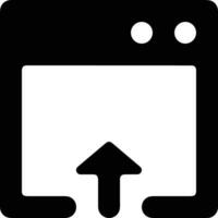 Upload icon symbol image vector