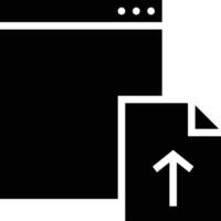 Upload icon symbol image vector