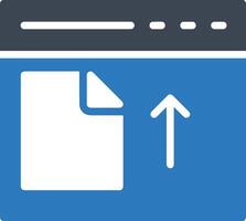 Upload icon symbol image vector