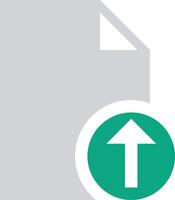 Upload icon symbol image vector