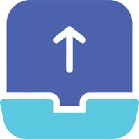 Upload icon symbol image vector