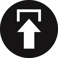 Upload icon symbol image vector
