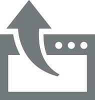 Upload icon symbol image vector