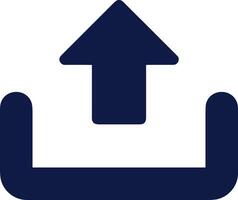 Upload icon symbol image vector