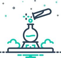 Mix icon for experiment vector